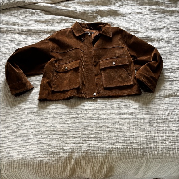 Zara 100% Suede Jacket - Picture 5 of 5
